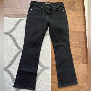 Levi’s black 515 bootcut jeans 6M